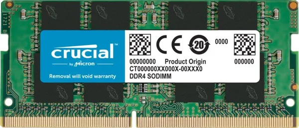 Memorie RAM Laptop CRUCIAL 8GB DDR4 3200MHz CT8G4SFRA32A