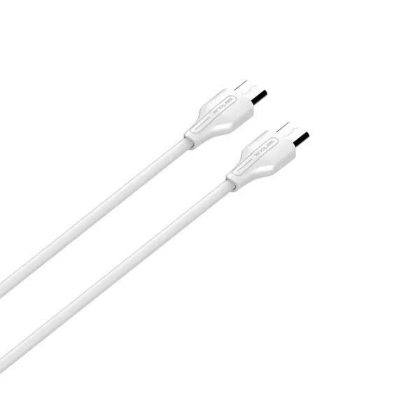 Cablu SERIOUX USB-C la USB-C 2M 65W Alb - imagine 2