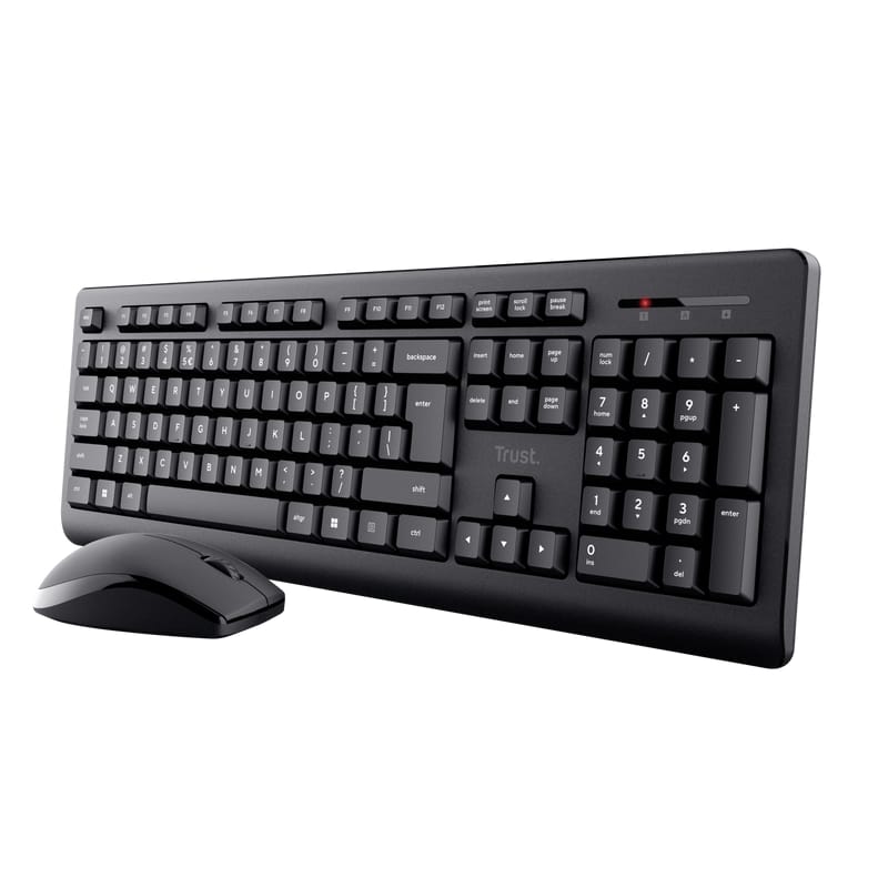 Kit Tastatură și Mouse TRUST Primo Wireless Negru 1200 DPI