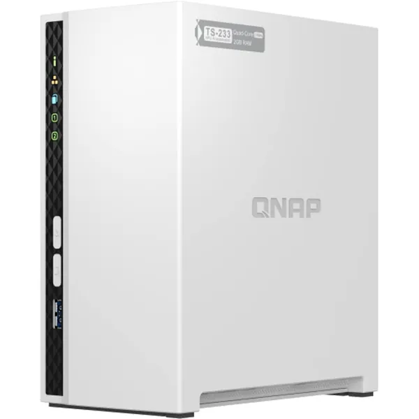 NAS QNAP TS-233 2-Bay 2GB RAM Alb - imagine 4