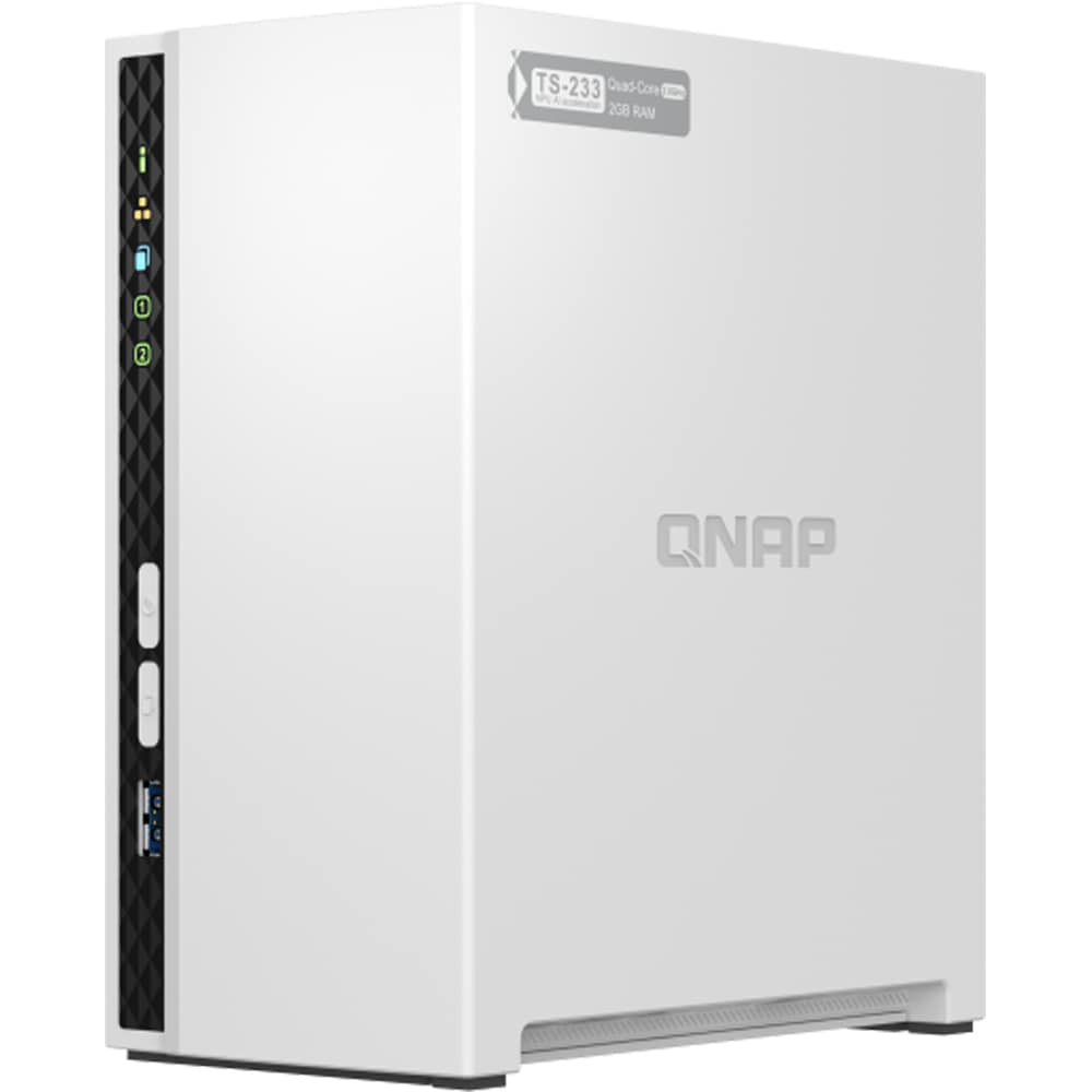 NAS QNAP TS-233 2-Bay 2GB RAM Alb - imagine 4