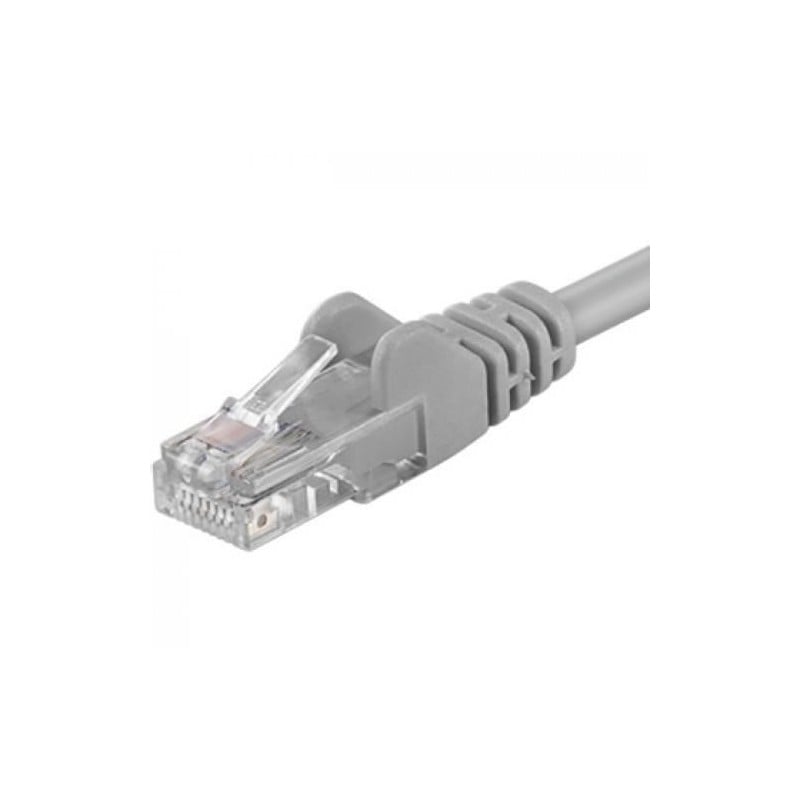 Patchcord PREMIUMCORD UTP Cat.5e 3m Gri UTP-5E-3-G