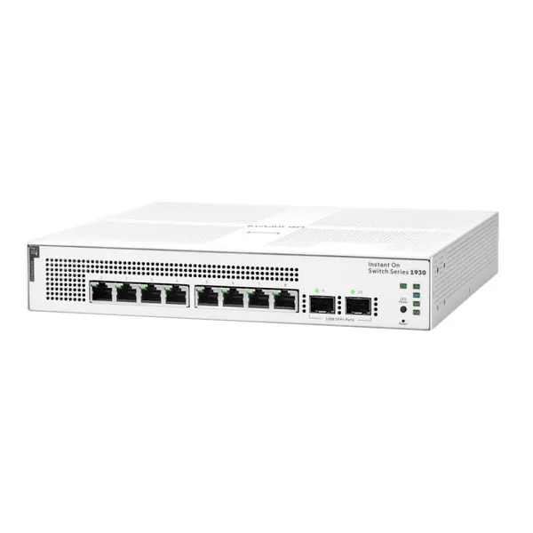 Switch PoE HP Aruba Instant On 1930 8 Porturi Gigabit 2 SFP JL681A - imagine 5