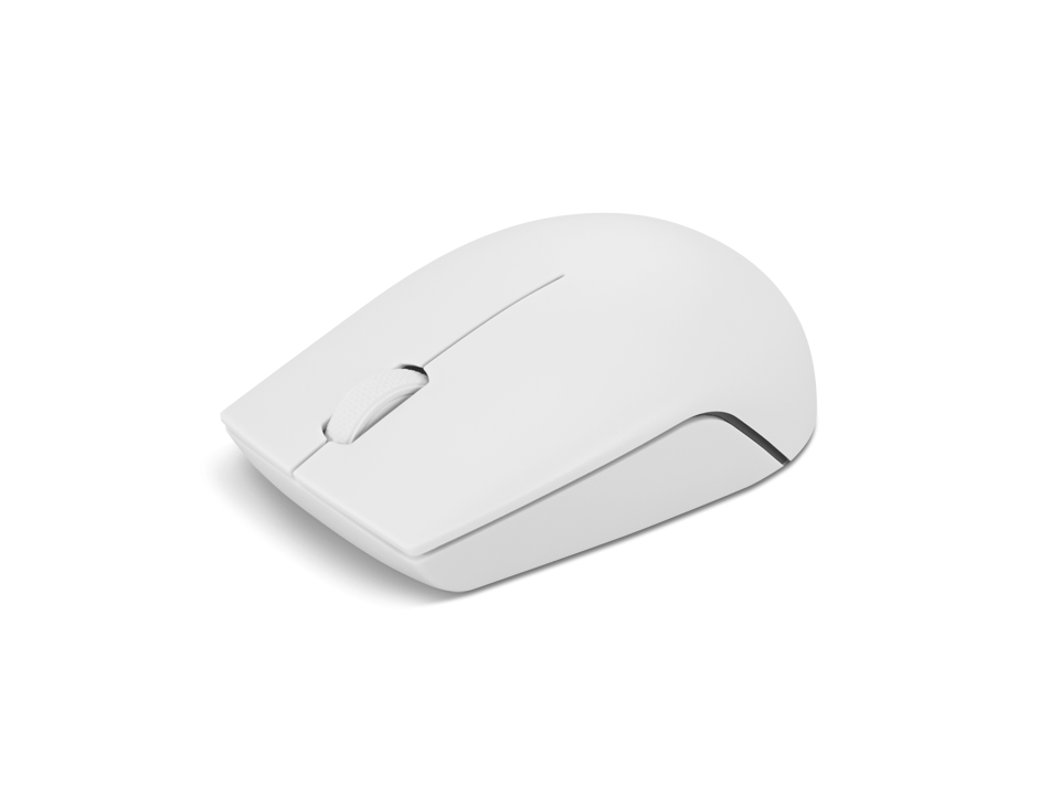 Mouse LENOVO 300 Wireless Cloud Grey 1000dpi - imagine 3
