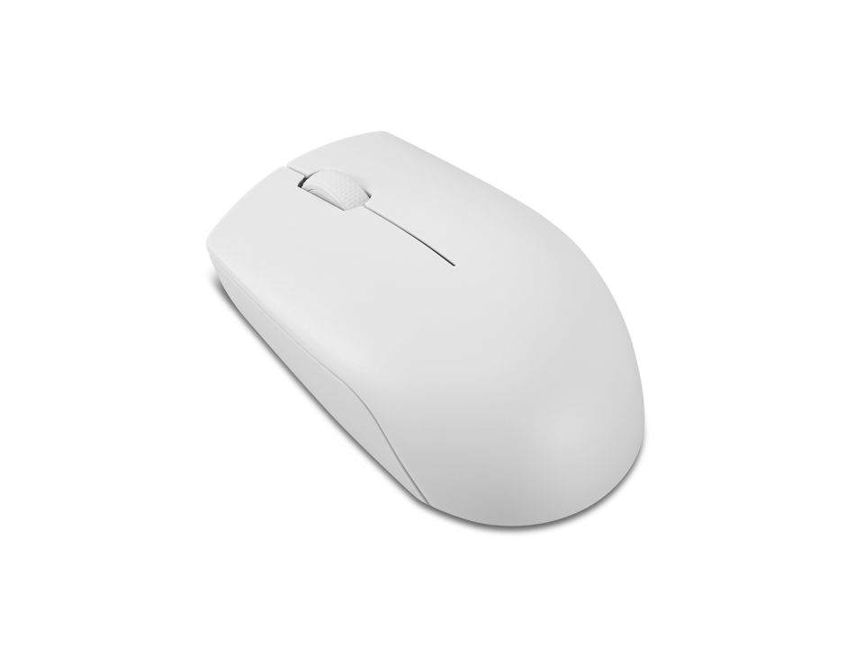 Mouse LENOVO 300 Wireless Cloud Grey 1000dpi - imagine 4