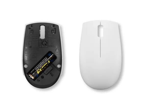 Mouse LENOVO 300 Wireless Cloud Grey 1000 dpi - imagine 6