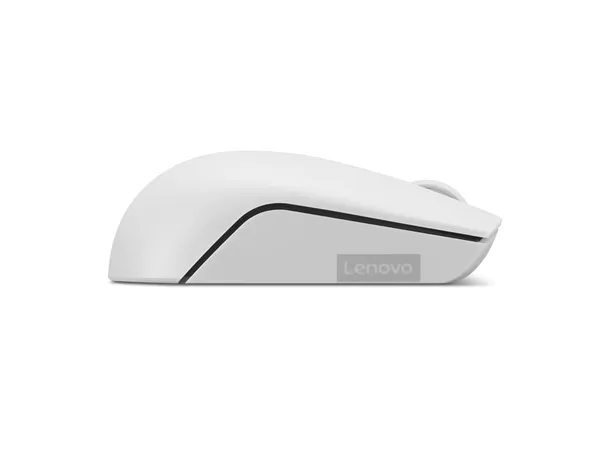 Mouse LENOVO 300 Wireless Cloud Grey 1000 dpi - imagine 2