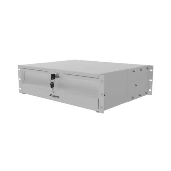 Sertar Rack 19 inch LANBERG AK-2003-S Gri RAL 7035 90 kg
