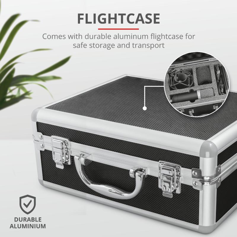 Microfon TRUST GXT 252 Emita Streaming USB Negru - imagine 6