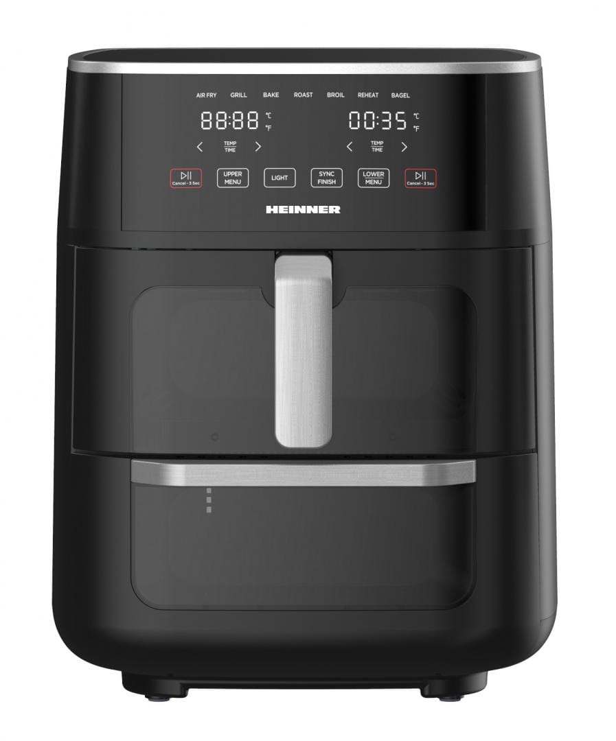 Friteuză Dublă cu Aer Cald HEINNER OvenFry Cook 11L Negru HAFO-M11BK1700