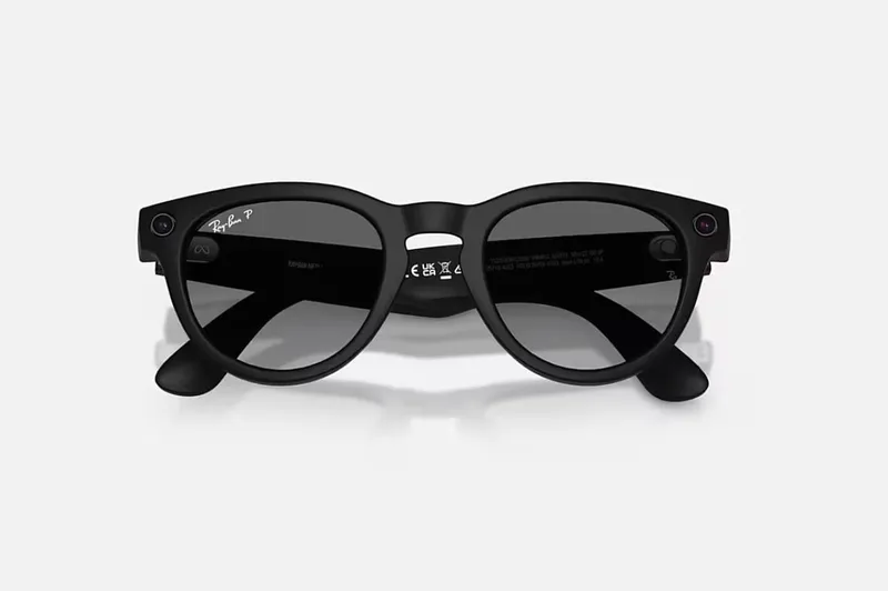 Ochelari Smart RAY-BAN Meta Headliner Gen 2 Negru Mat RW4013 - imagine 5