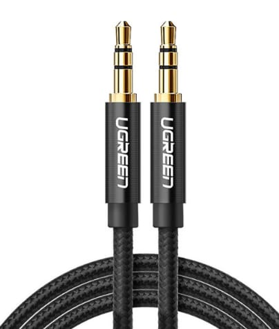 Cablu Audio UGREEN AV112 Stereo Jack 3.5mm 2m Negru