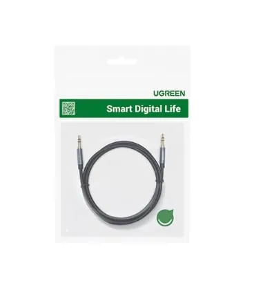 Cablu Audio UGREEN AV112 Stereo Jack 3.5mm 2m Negru - imagine 3