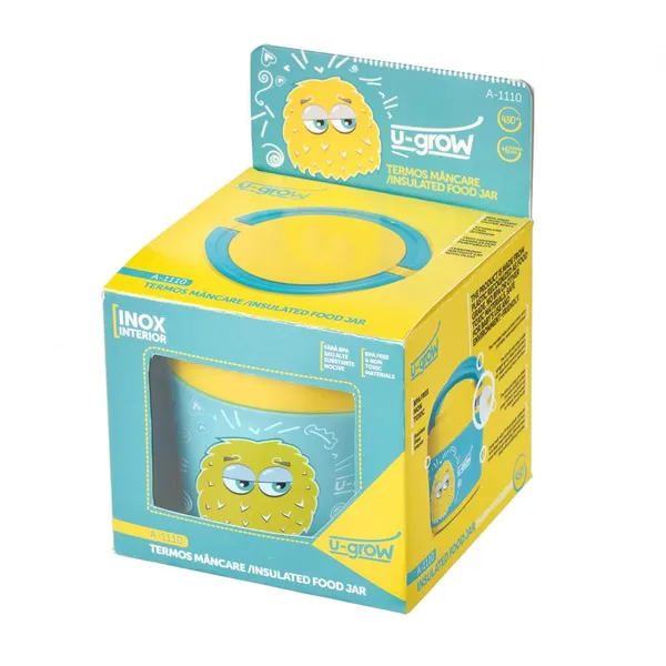 Recipient Termic U-GROW 450 ml pentru Mâncare Bebeluși - imagine 5