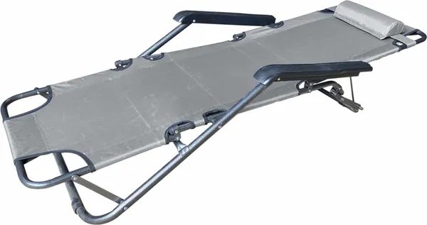Sezlong HR Gri 153x60x79 cm - imagine 2
