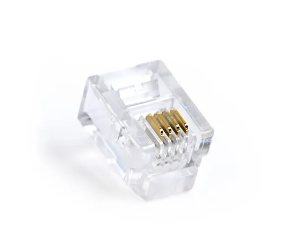 Mufe RJ-11 GEMBIRD MP-6P4C/100 100 Bucăți Plastic