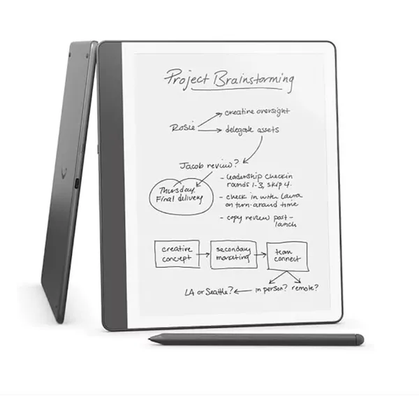 Cititor eBook AMAZON Kindle Scribe 2024 10.2 inch 64GB Premium Pen Tungsten Grey