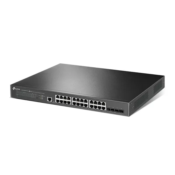 Switch Manageable TP-LINK JetStream TL-SG3428XPP-M2 24 Porturi 2.5G PoE++ - imagine 3