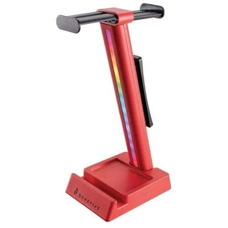 Stand Căști Gaming VERBATIM SureFire VinsonN1 RGB Roșu 48846