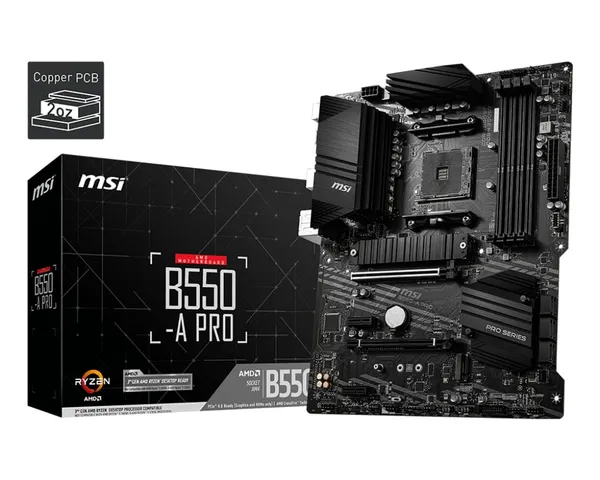 Placă de bază MSI B550-A PRO AMD B550 AM4 ATX DDR4 - imagine 6