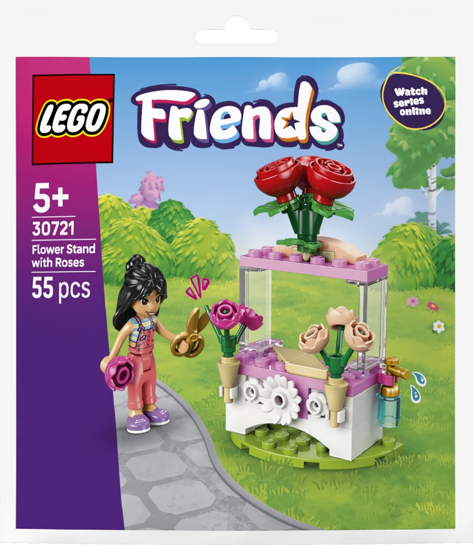 Set de Construcție LEGO 30721 Stand cu Trandafiri