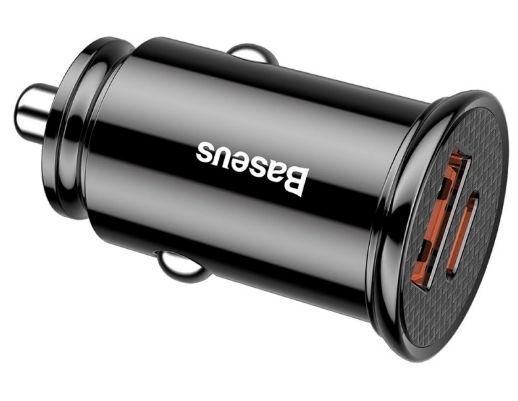 Încărcător auto BASEUS Circular Plastic PPS 30W Negru CCALL-YS01