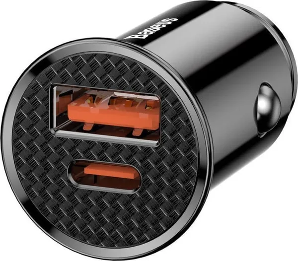 Încărcător auto BASEUS Circular Plastic PPS 30W Negru CCALL-YS01 - imagine 2