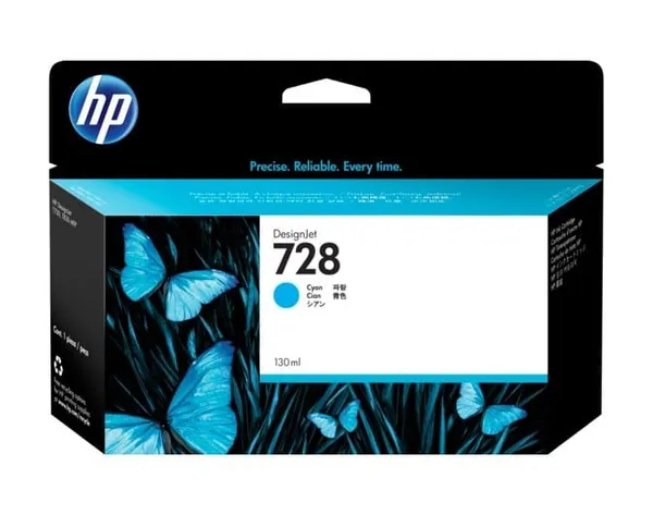 Cartuș Cerneală HP F9J67A Cyan 130 ml DesignJet T730 T830