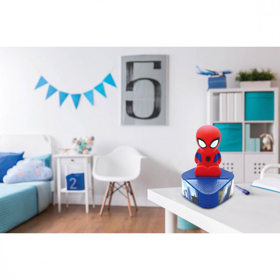 Boxă LEXIBOOK Spider-Man Cu Lumini De Noapte BTD80SP - imagine 5