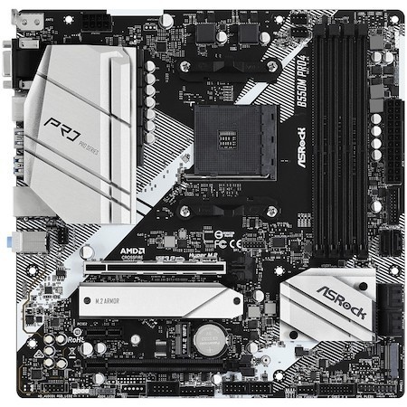 Placă de bază ASROCK B550M PRO4 Socket AM4 - imagine 2