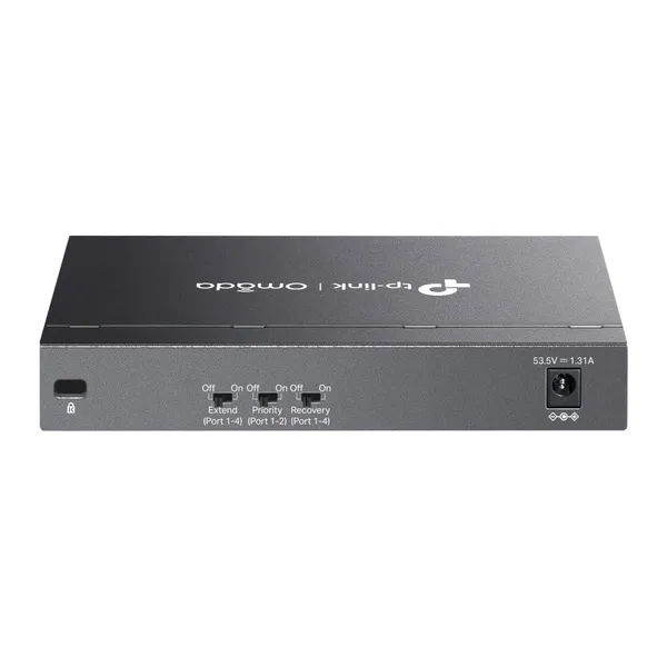 Switch Desktop TP-LINK Omada TL-SF1006P PoE+ 6 Porturi 10/100Mbps - imagine 2