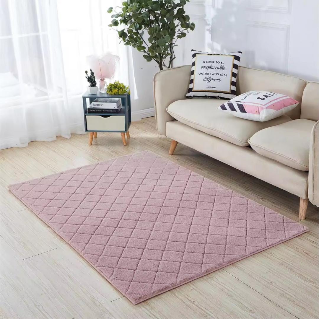 Covor LAVI Blanita 80x150 cm Rose Poliester