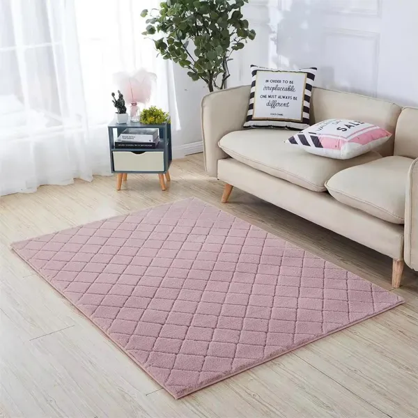Covor LAVI Blanita 80x150 cm Rose Poliester