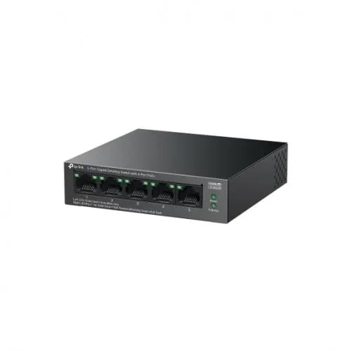 Switch TP-LINK LS105GP 5 Porturi 4 PoE+ 65W