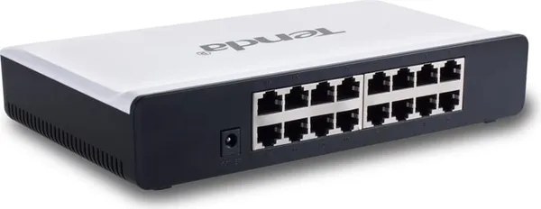 Switch TENDA S16 16 Porturi 10/100 Mbps Fanless - imagine 2