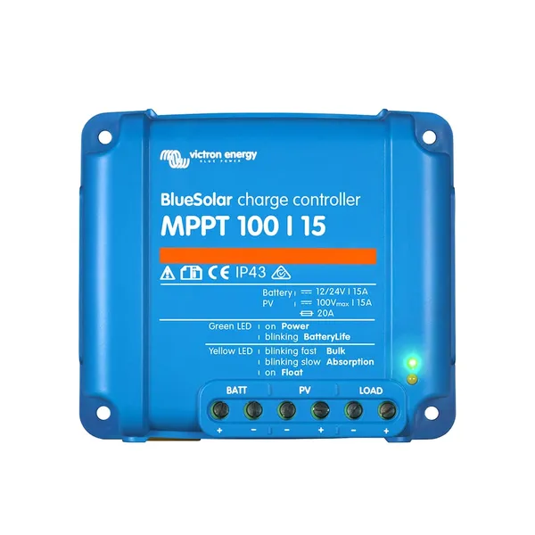Regulator Solar VICTRON ENERGY BlueSolar MPPT 100/15 15A