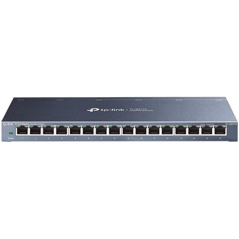 Switch TP-LINK TL-SG116E 16 Port Gigabit Managed - imagine 2
