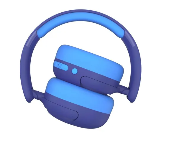 Căști Over-Ear POWERLOCUS Lion Kids Wireless Wired Albastru - imagine 3