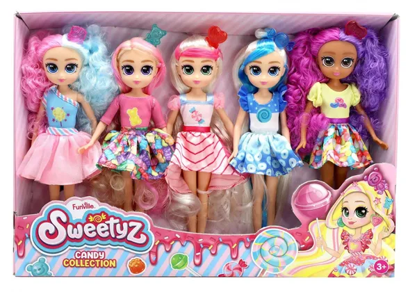 Set Păpuși SWEETYZ 5 Bucăți de 23 cm - imagine 4