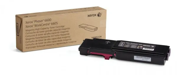 Toner XEROX Original Magenta 106R02234 Phaser 6600 WC 6605 - imagine 2
