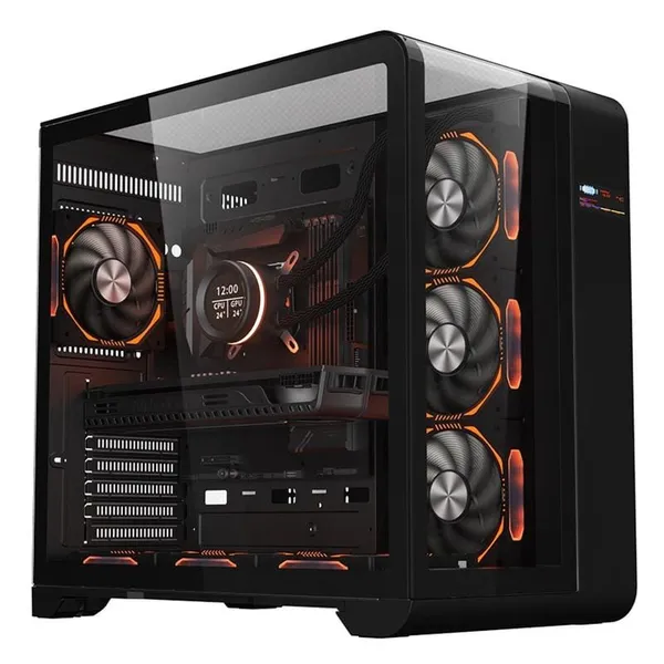 Carcasa 1STPLAYER RT7-BK Mid Tower Negru