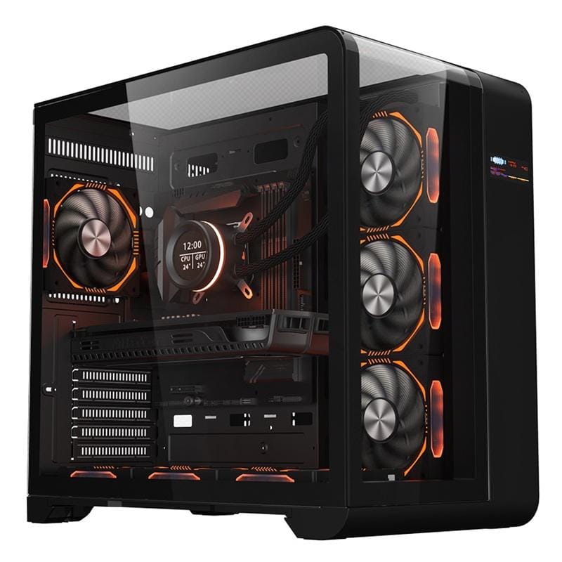 Carcasa 1STPLAYER RT7-BK Mid Tower Negru