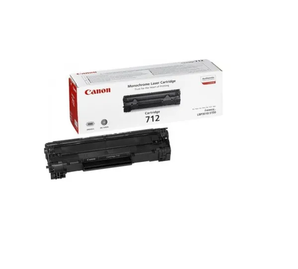 Toner CANON CRG712 Negru 1500 Pagini - imagine 2
