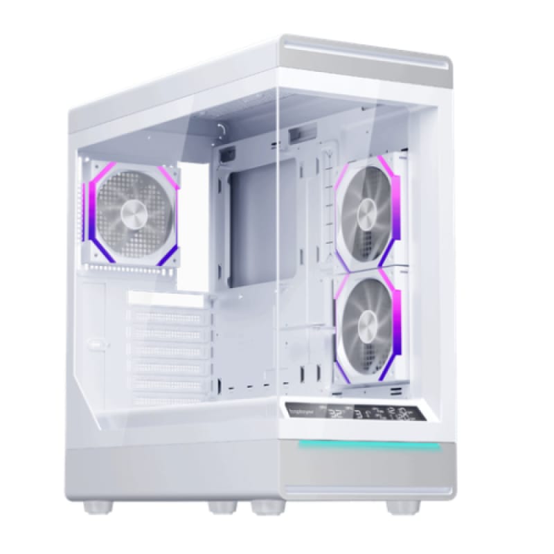 Carcasa 1STPLAYER WD8-WH Mid Tower RGB Alb