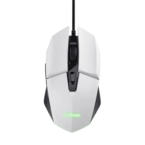 Mouse TRUST GXT109W Felox USB 6400 DPI Alb TR-25066 - imagine 5