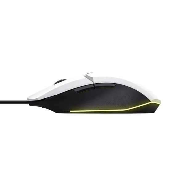 Mouse TRUST GXT109W Felox USB 6400 DPI Alb TR-25066 - imagine 2