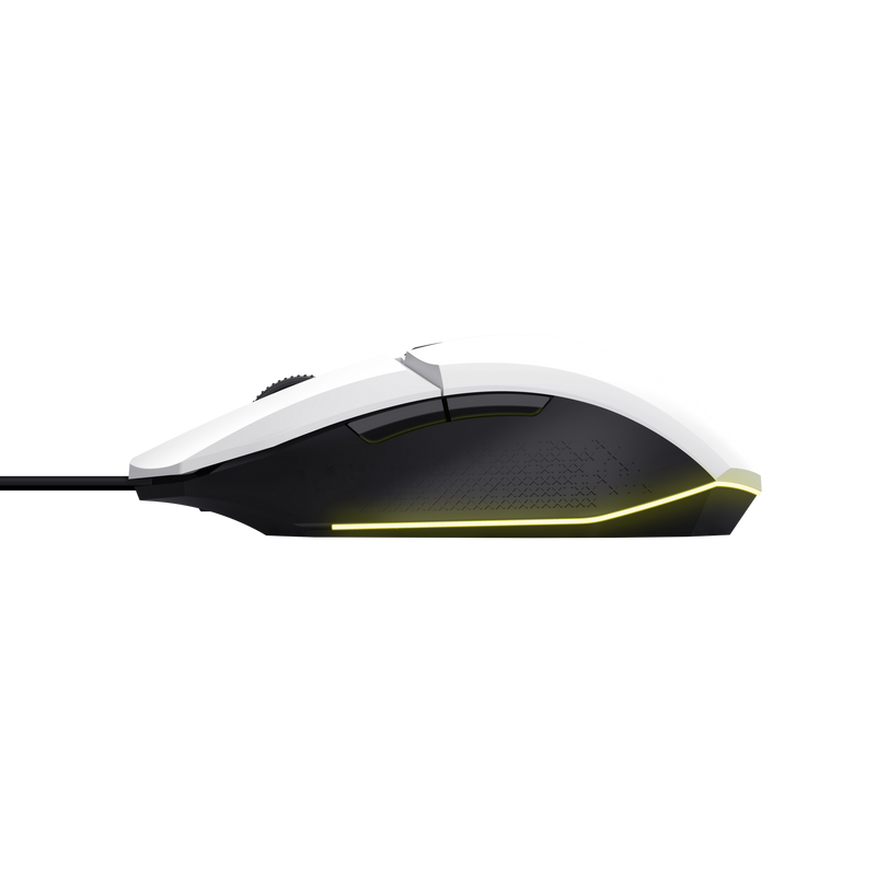 Mouse TRUST GXT109W Felox USB 6400 DPI Alb - imagine 2