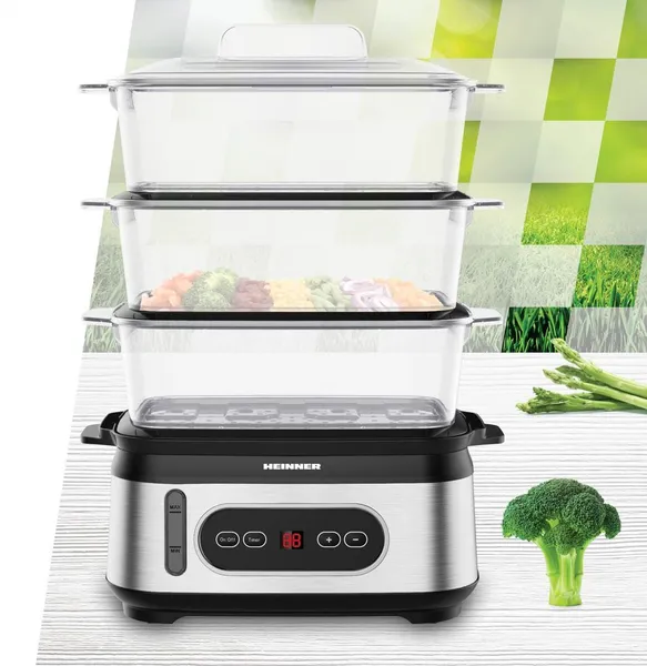 Steamer HEINNER OneSteam HSA-D950SS 9L - imagine 3