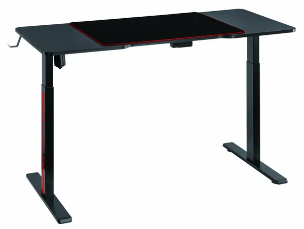 Birou Gaming SERIOUX Elysium Electric RGB 1400x600mm - imagine 4