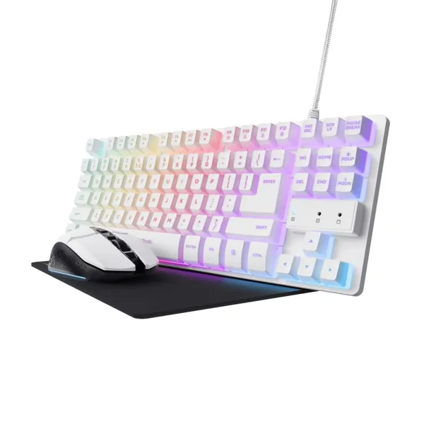 Kit Gaming TRUST GXT 794W 3-in-1 Alb